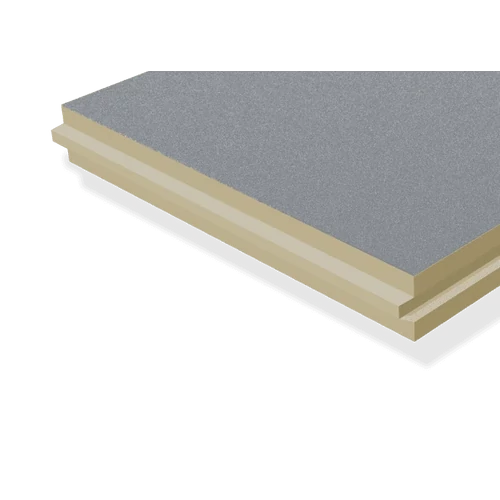 Innopan PIR ALU/THERM XL NF 8 cm nagytáblás hőszigetelő panel (csaphornyos élképzéssel), tábla méret 240 x 120 cm / db